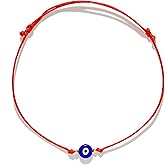 Zeytin 2pcs Evil Eye Bracelets, Red String Bracelet Protection, Evil Eye Bracelet for Women, Red Bracelet for Men, Pulsera Mal De Ojo Turco, Evil Eye Bracelets Men