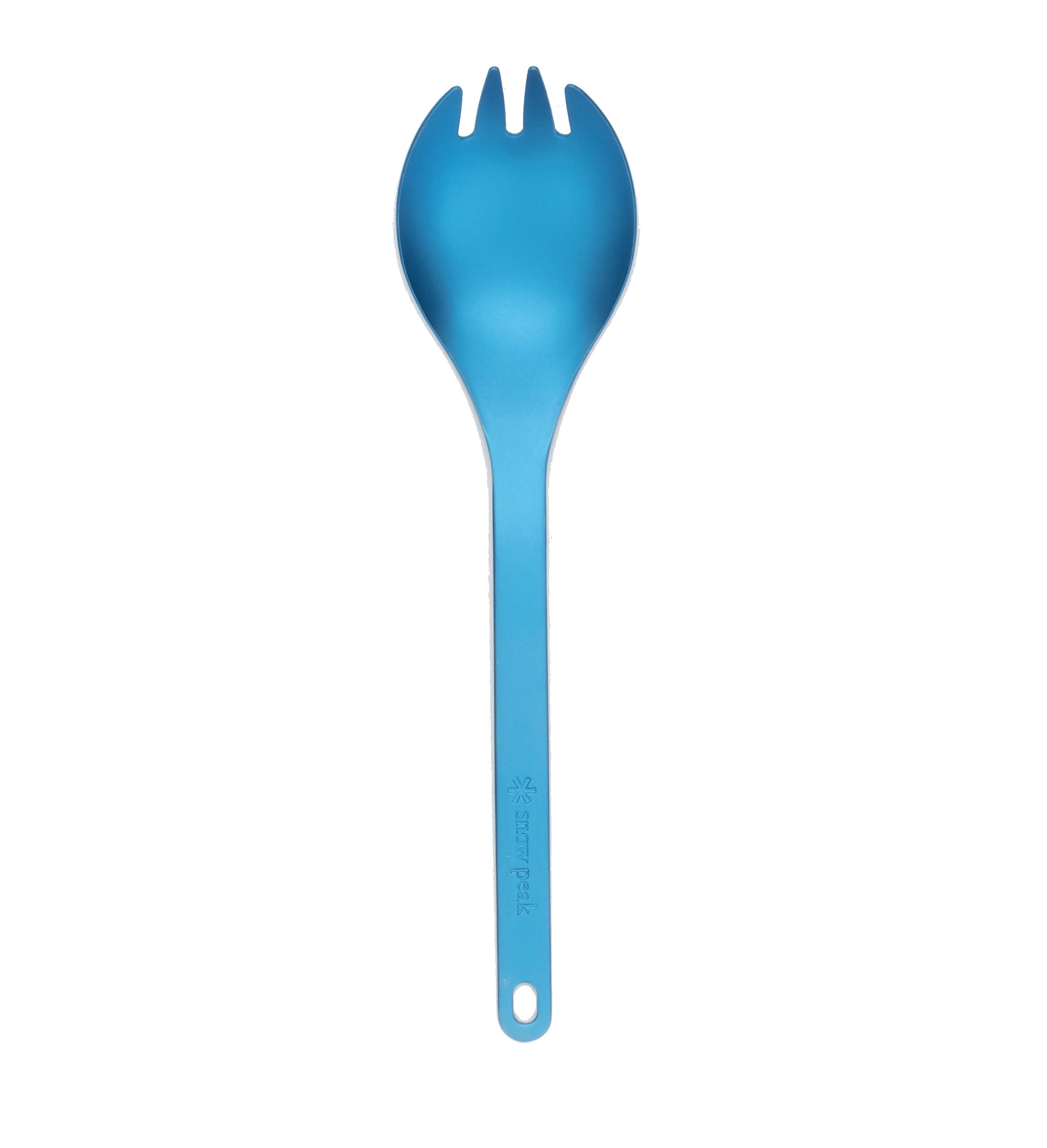 Snow Peak Ultralight Titanium Spork, Blue,40 x 165mm