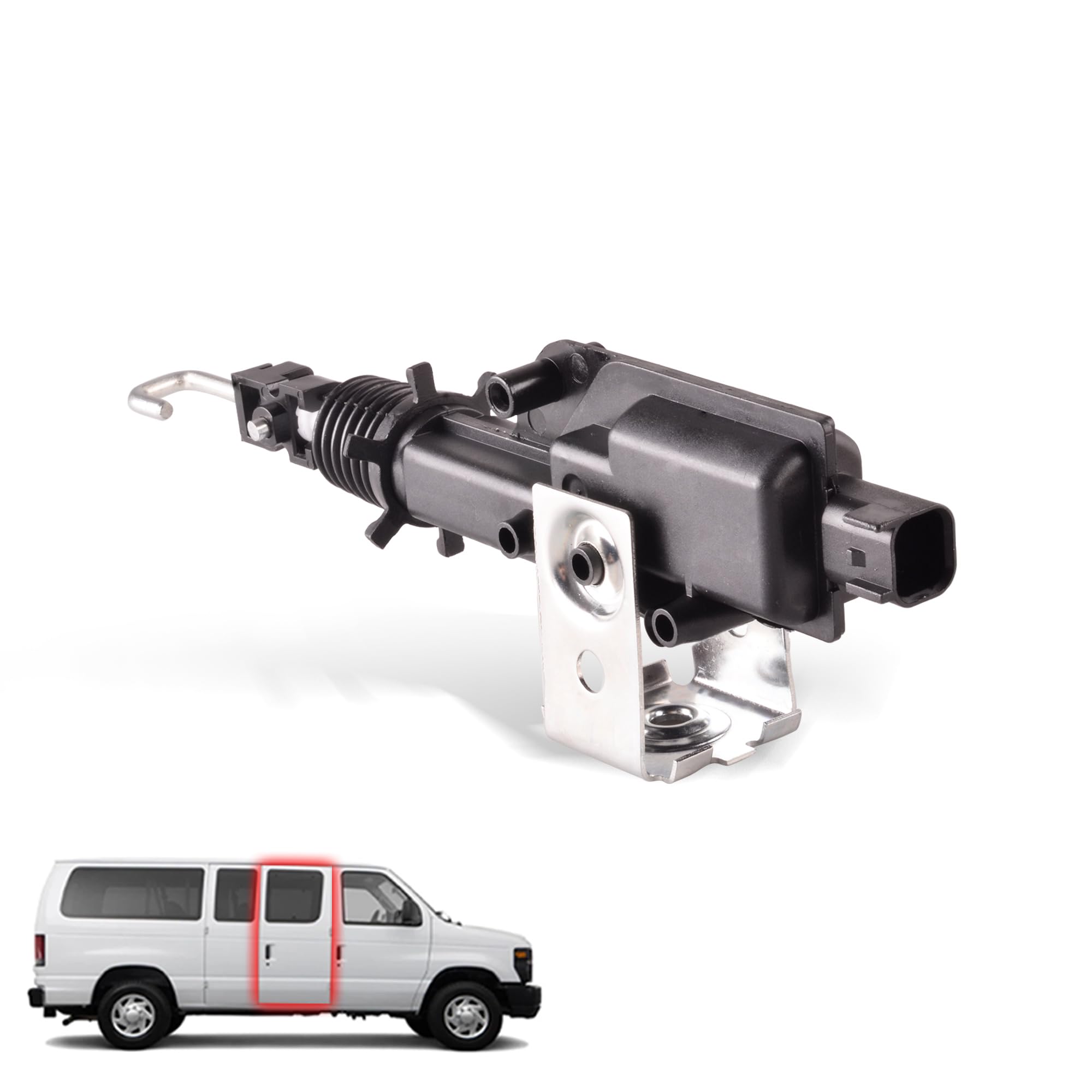 Photo 1 of Unikpas Side Door Lock Actuator Compatible for Ford E150 E250 E350 Econoline Van Side Hinged Door Power Door Lock Actuator