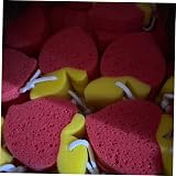 PRETYZOOM 4pcs Kids Bath Sponge Fruit Shapes Cute Soft Exfoliating Body view 4