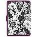 Speck Products StyleFolio Case and Stand for iPad mini 4, Vintage Bouquet/Nickel Grey/Boysenberry Purple