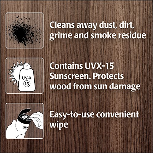 2 Weiman+Wood+Cleaner+Polish+Wipes