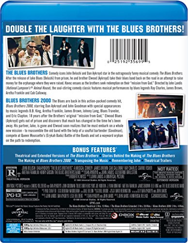 The Blues Brothers Double Feature (The Blues Brothers / Blues Brothers 2000) [Blu-ray] - //medicalbooks.filipinodoctors.org