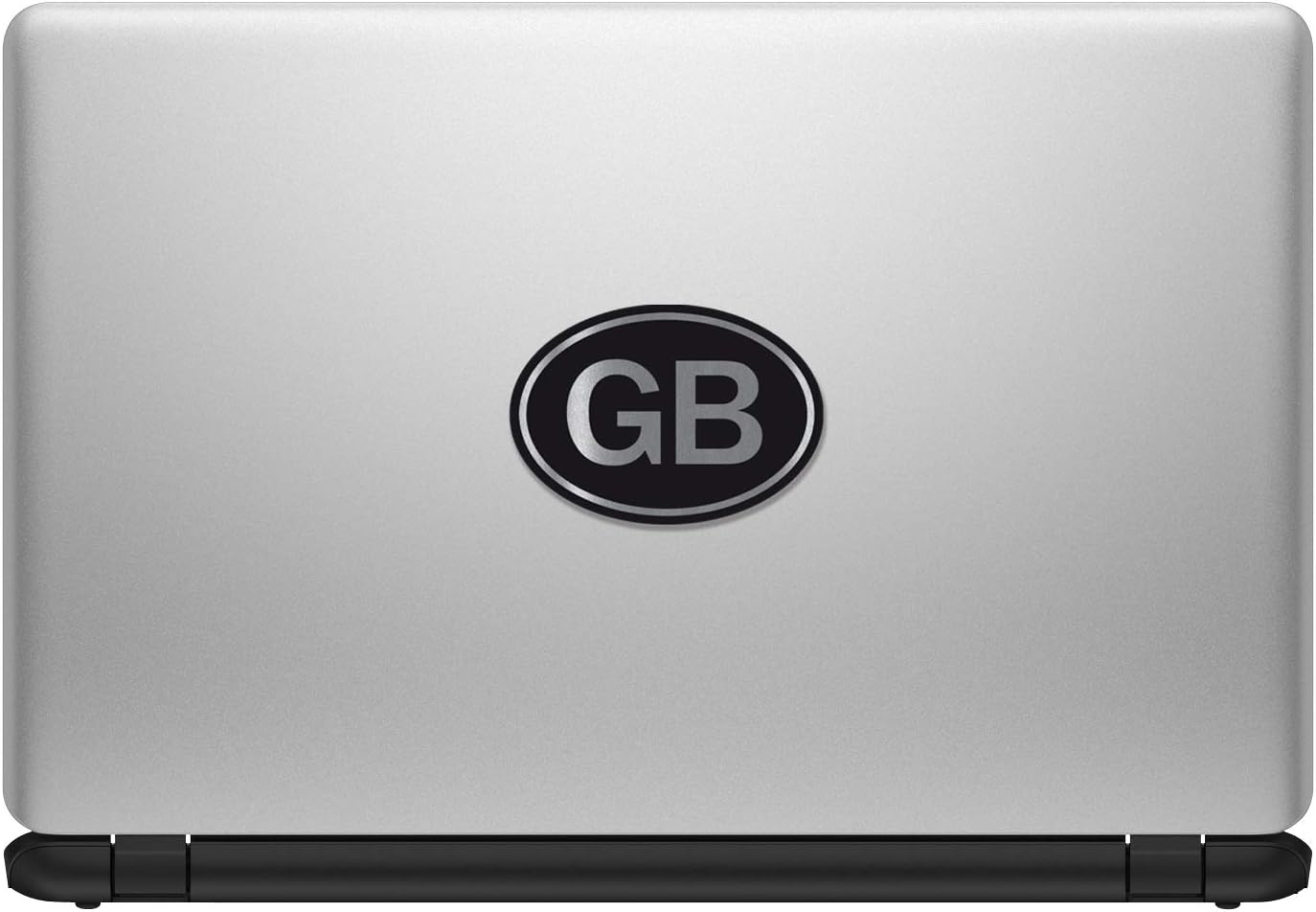 Biomar Labs® 2 x Vinyl Stickers Silver Decals UK Union Jack GB National England United Kingdom Flag Car Motorcycle Helmet B 258 Z* - Image 4