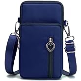 VINAIDA Small Crossbody Wallet Phone Bag Women Mini Crossbody Purse Cell Phone Shoulder Bag Mini Wallet Over Shoulder Strap