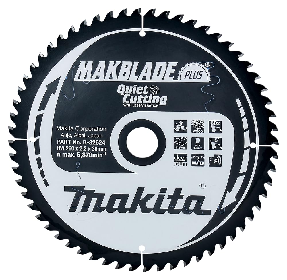 Makita B-32524 Makblade Plus 260x30x60T