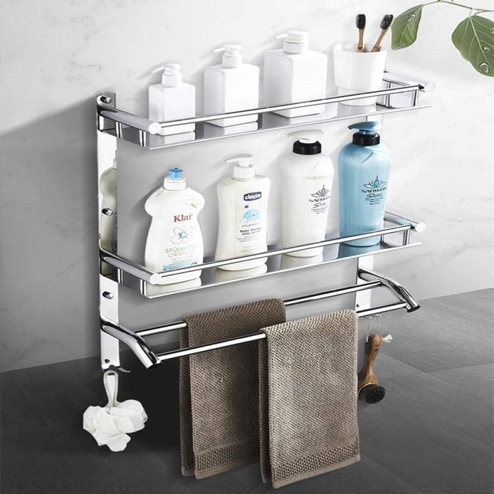 qwepoi Estante de Toallas, SUS 304 Toallero de acero inoxidable