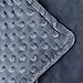 Anjee Removable Duvet Cover for Weighted Blankets, Luxury Bedding Blanket for Better Sleep - JUST Cover | Ultra-Soft Minky Fabric | 48 x 72 Inches | Grey