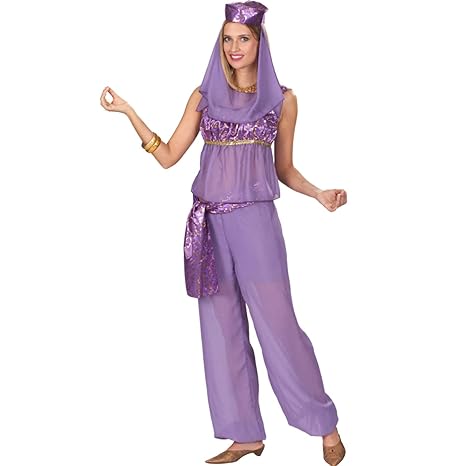 Andrea Moden GmbH Damen Kostüm Jeannie Orient Prinzessin Film Flaschengeist Fasching (40/42)