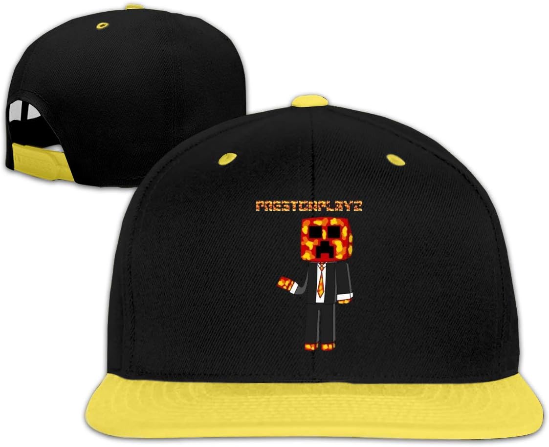 Rhythm Of Rain PrestonPlayz-Art Kid's Hat Sun Mesh Low Profile Baseball Cap for Boys Girls Infant Teenagers
