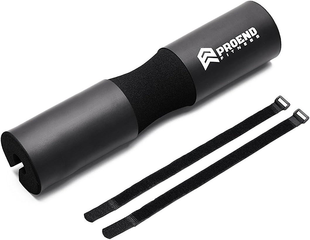 Pro End Barbell Squat Pad - Great for Hip Thrusts, Squats, and Lunges - Protective Pad for Neck & Shoulders - Weightlifting Shoulder Pad
