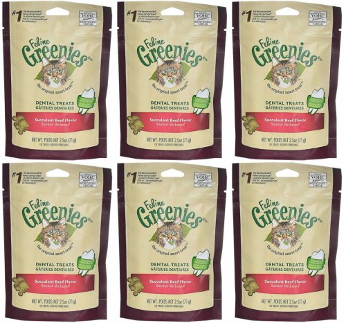 6-PACK Greenies Felines - SUCCULENT BEEF (15oz) 6-PACK Greenies Felines - SUCCULENT BEEF (15oz)
