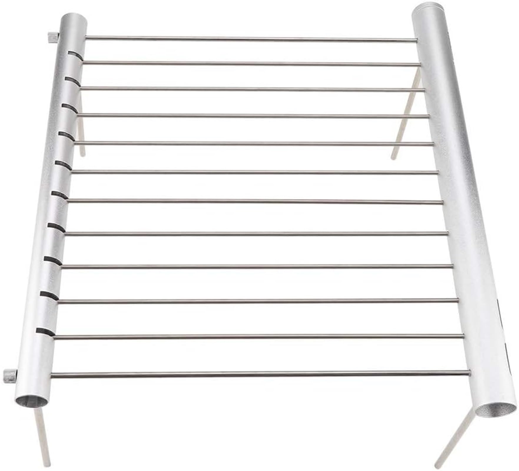 KSTE Camping Grill - Stainless Steel Folding BBQ Tube, Portable Compact Camping Grill, Outdoor Backpackers