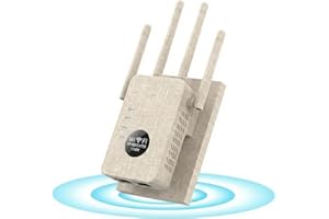 1200Mbps Dual Band (5GHz/2.4GHz) WiFi Extender Signal Booster,WiFi Repeater Covers Up to 12880Sq.ft and 60 Devices,Internet B