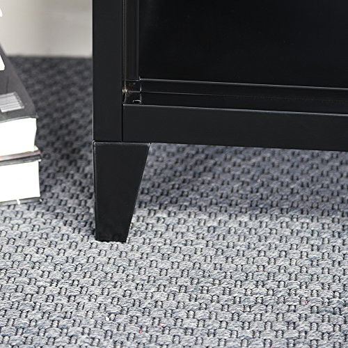 HouseinBox 3-in-1 Lockable Storage 3 Shelves Cabinet Home Office Filing Organier Kids Toy Gym Room Locker Keeper Legs Detachable - Thumbnail 4