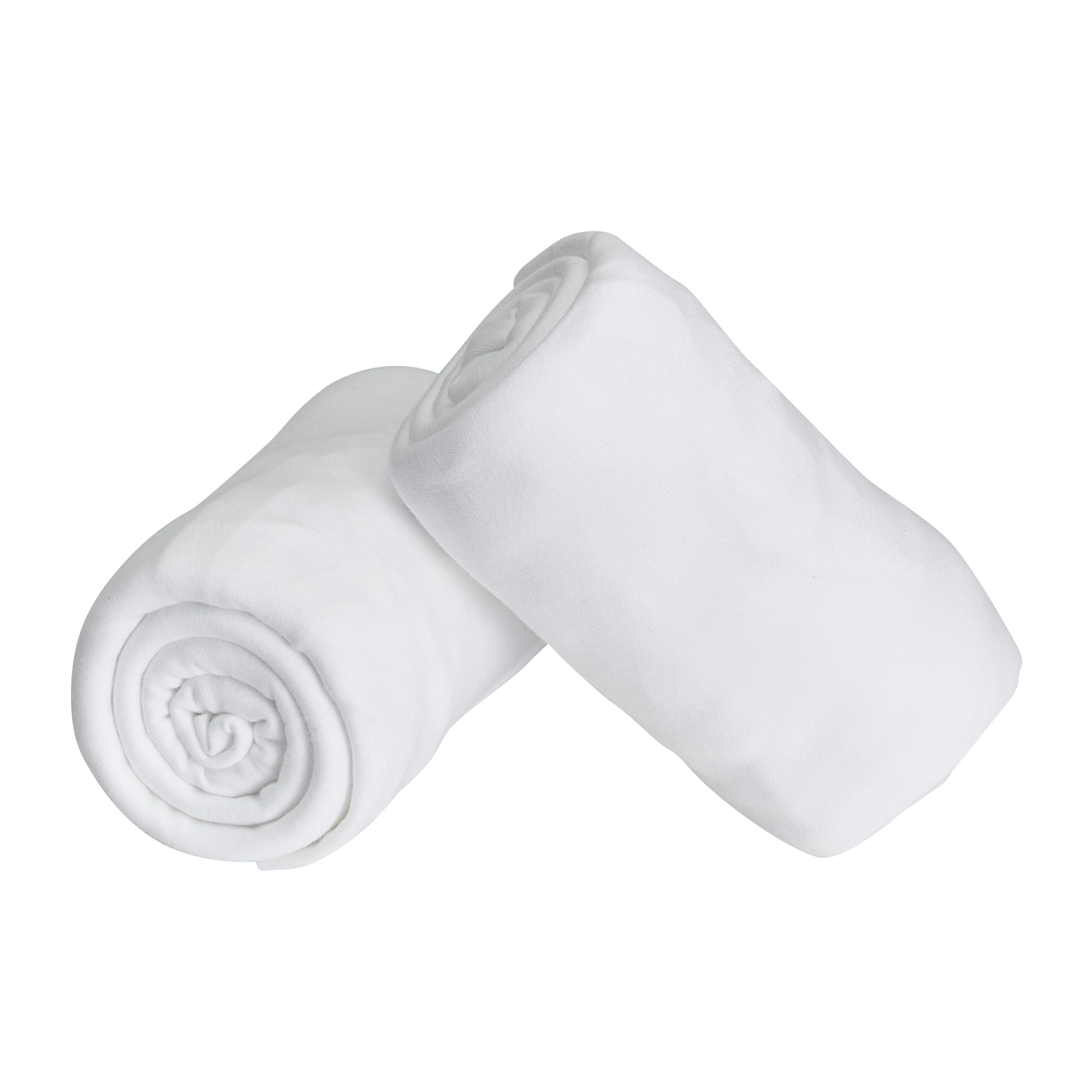 Gaia Baby Hera Organic Fitted Sheets – 2 Pack | 70×140 cm Hera Cot Bed Sheets, Soft Organic Cotton Baby Bedding