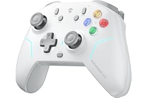 Machenike G6V2PE Wireless Controller for PC/Switch/iOS/Android, TMR Joysticks & Triggers,1000Hz Polling Rate, RGB Remappable Buttons, 1000mAh Battery, Voice Coil Motor [macintosh]