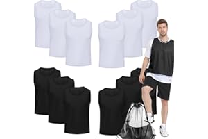 Antoyo Soccer Pinnies Youth with Numbers Scrimmage Team Practice Vests Pennies Jerseys for Basketball Soccer Football Bibs