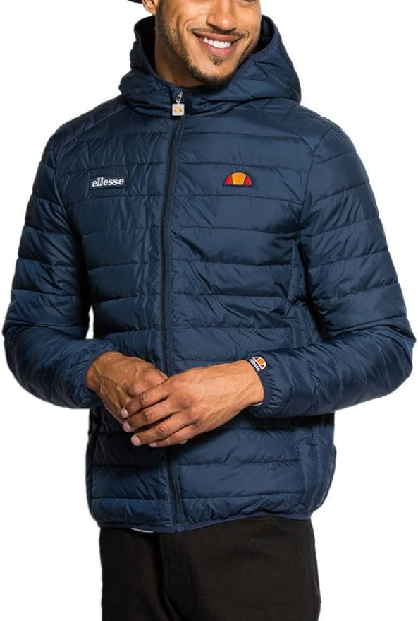 Ellesse Lombardy Chaqueta acolchada Azul Marino L (4042") Amazon.es