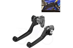 BAOUFF Dirt Bike Clutch Brake Levers,CNC Billet Pivot Handle Levers for TTR 230 2005-2024/YZ80 YZ85 2001-2014/RM85 2005-2019/