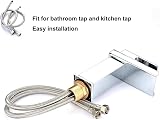 XIFIRY Pack of 2 Flexi Tap Connectors M10 x1/2 600mm Stainless Steel view 3