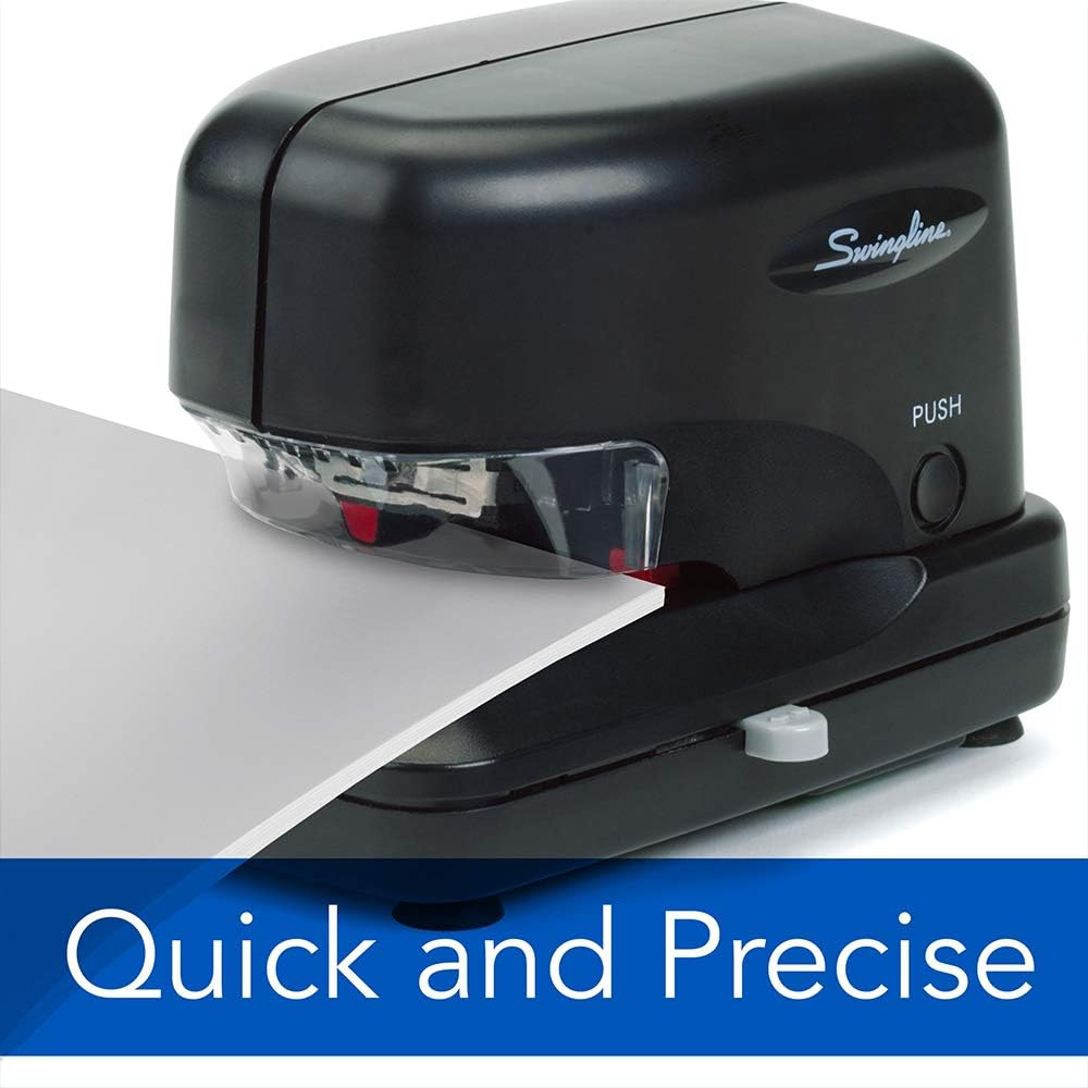Swingline Electric Stapler, High Volume, 30 Sheet Capacity, Jam Free Stapling, Includes 5000 Staples, Black (69008) : Office Stapler Products : Office Products