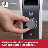 BLACK+DECKER 2.2KW Portable Convector Heater BXCV41001GB White view 4