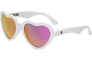 Babiators Children’s Heart Shaped UV Sunglasses - Bendable, Flexible, Durable, Baby Safe | Multiple Sizes and Colors