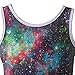 BAOHULU Leotard for Toddler Girls Gymnastics Shiny Athletic Dance Clothes Active Wear B136_Galaxy_10A