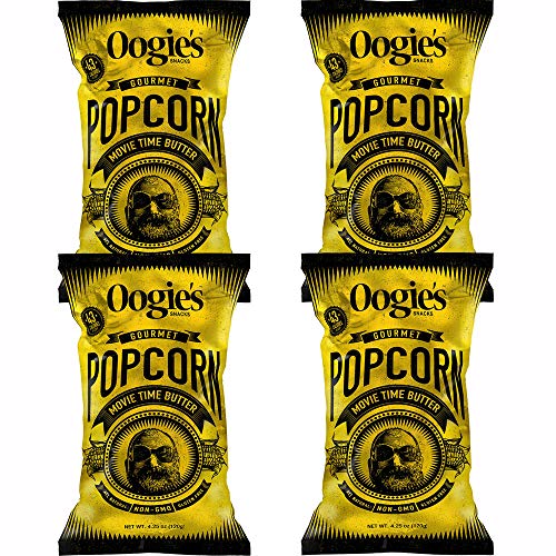 Oogie’s Gourmet Popcorn Movie Time Butter Flavor Individual Buttery