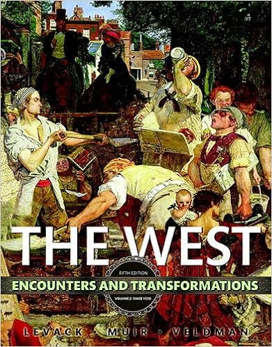 The west encounters and transformations volume 2