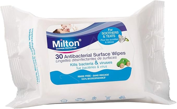 milton hand wipes
