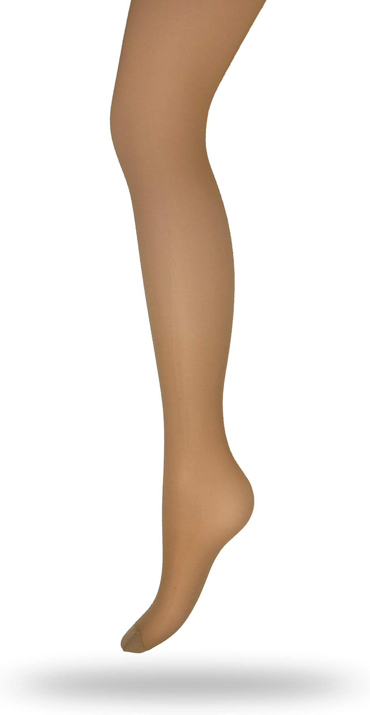 Eedor Women's 3 Pack Silky Non-Control Top Sheer Pantyhose