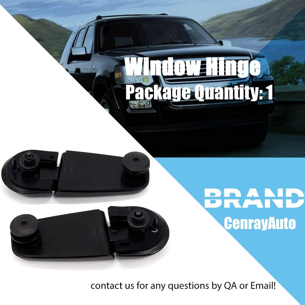 Rear Window Tailgate Glass Hinge Kits Liftgate Glass Hinge For 2002 2005 Ford Explorer Mercury Mountaineer 2002 2005 Ford Explorer Replaces 924 160 3l2z 78420a69 Ac 3l2z 78420a68 Ac 2l2z 78420a68 Aa Body Windows