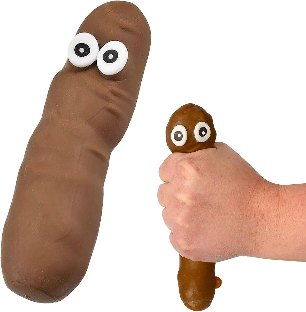 D.A.Y. Republic Stretchy Poo Sensory Fidget Toy Squishy Stress Relief Fun