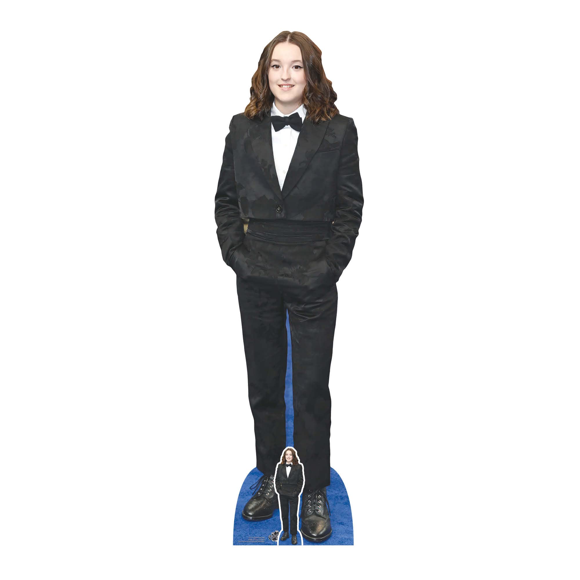 Star Cutouts CS1104 Bella Ramsey Lifesize Cardboard Cut Out With Mini