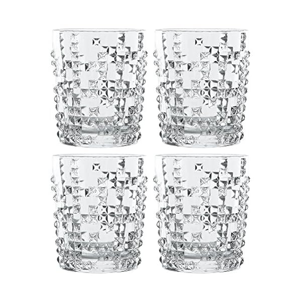 Nachtmann 4-teiliges Whisky-Set, Whiskygläser, Kristallglas, 348 ml, Punk, 0099503-0 – Bild 4