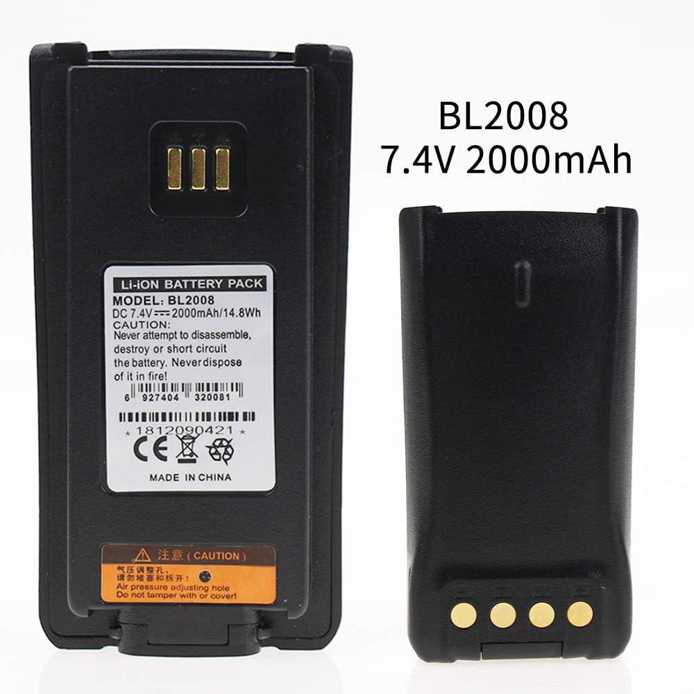 BL2008 2000mAh Battery for Hytera PD700/700S PD780 PD780G
