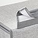 InterDesign Aldo Fabric Hanging Closet Storage Organizer, 1 Drawer