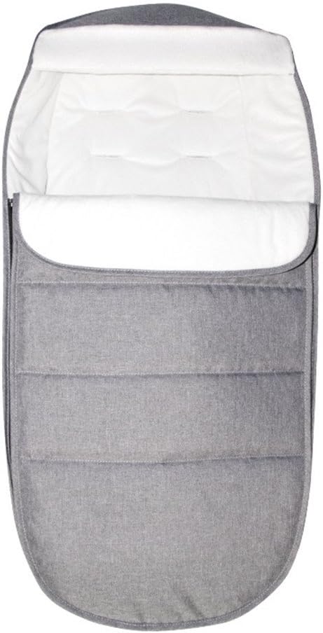 Baby Sleeping Bag 2.5 Tog, Stroller Sleeping Sack Newborn Warm Footmuff for Pushchair Pram Universal Swaddle Wrap 0-24 Months, Grey