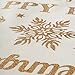 DII Holiday Dining Table Linen Metallic Fabric Kitchen Décor, Christmas Table Runner, 14x72, Gold Holiday Collage