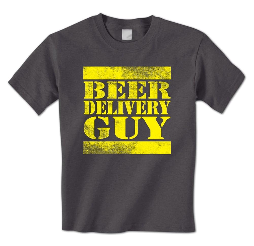 Beer Delivery Guy Distressed Drinking Funny Drunk S T Shirt 4458 Pilihax