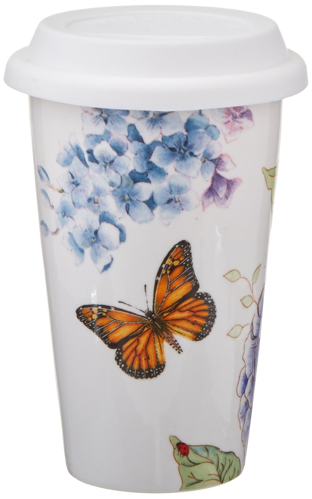 lenox butterfly meadow dinnerware thermal travel mug 12 oz