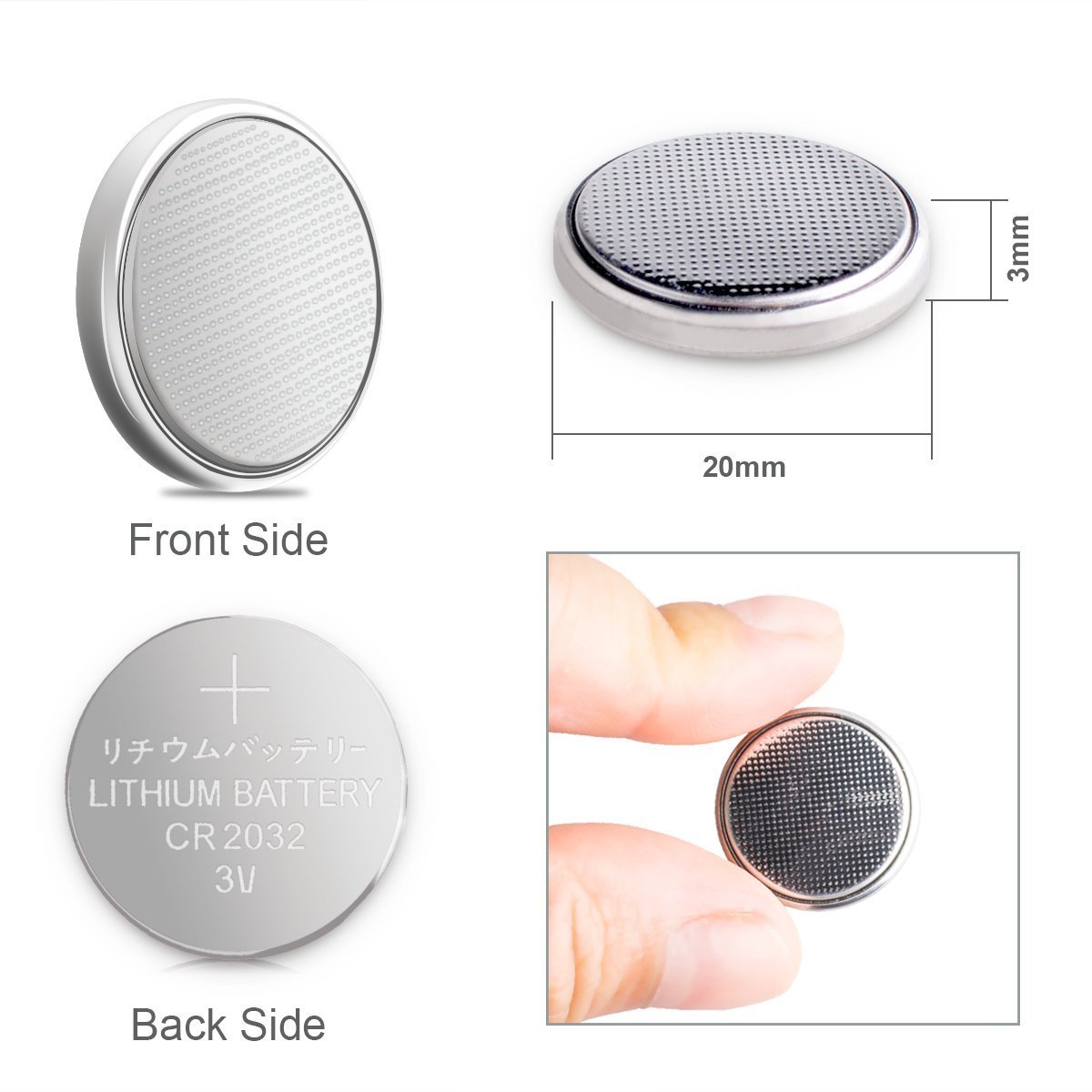 Clip-On Pet, Dog Collar LED Light - Dog Lights for Collars, Waterproof Safety Lights of Dogs and Cats for Night Walking, Included Extra Replacement Batteries, Gifts for Pets (6 Pcs)