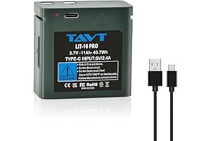 1-Pack LIT-10 Pro 11000mAh Cellular Trail Camera Replacement Batteries for LIT-10 Battery Compatible with Cellular Trail Came