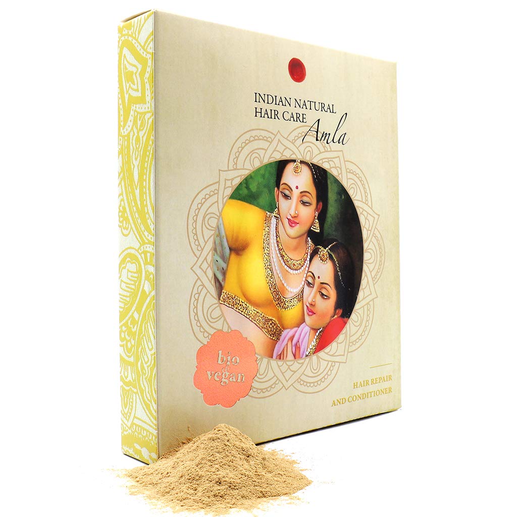 Amla Powder for Hair Growth - Fresh & Pure Organic - 200g - Indian Natural Hair Care