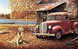 A Golden Autumn a 550-Piece Jigsaw Puzzle by Sunsout Inc.