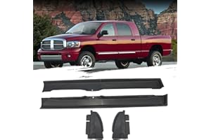 Autoholic Rocker Panel & Cab Corner Fit for 2002-2008 Ram Quad Cab OE Style