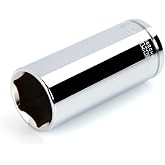 TEKTON 1/2 Inch Drive x 1 Inch 6-Point Socket | SHD23025 | Deep