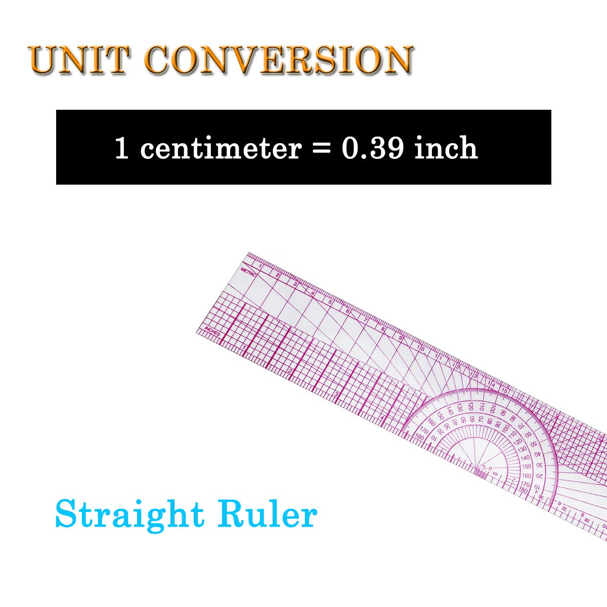 Fance Ruler Mua French Metric Ruler, 9 Styles Sew Curve Metric Shaped Ruler Measure ...